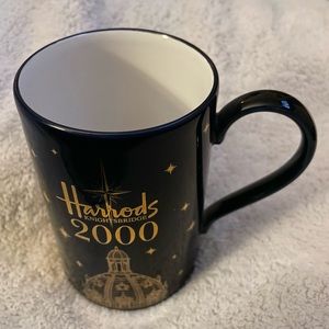 Harrods 2000 Stoneware Coffee Mugs, Set of 2